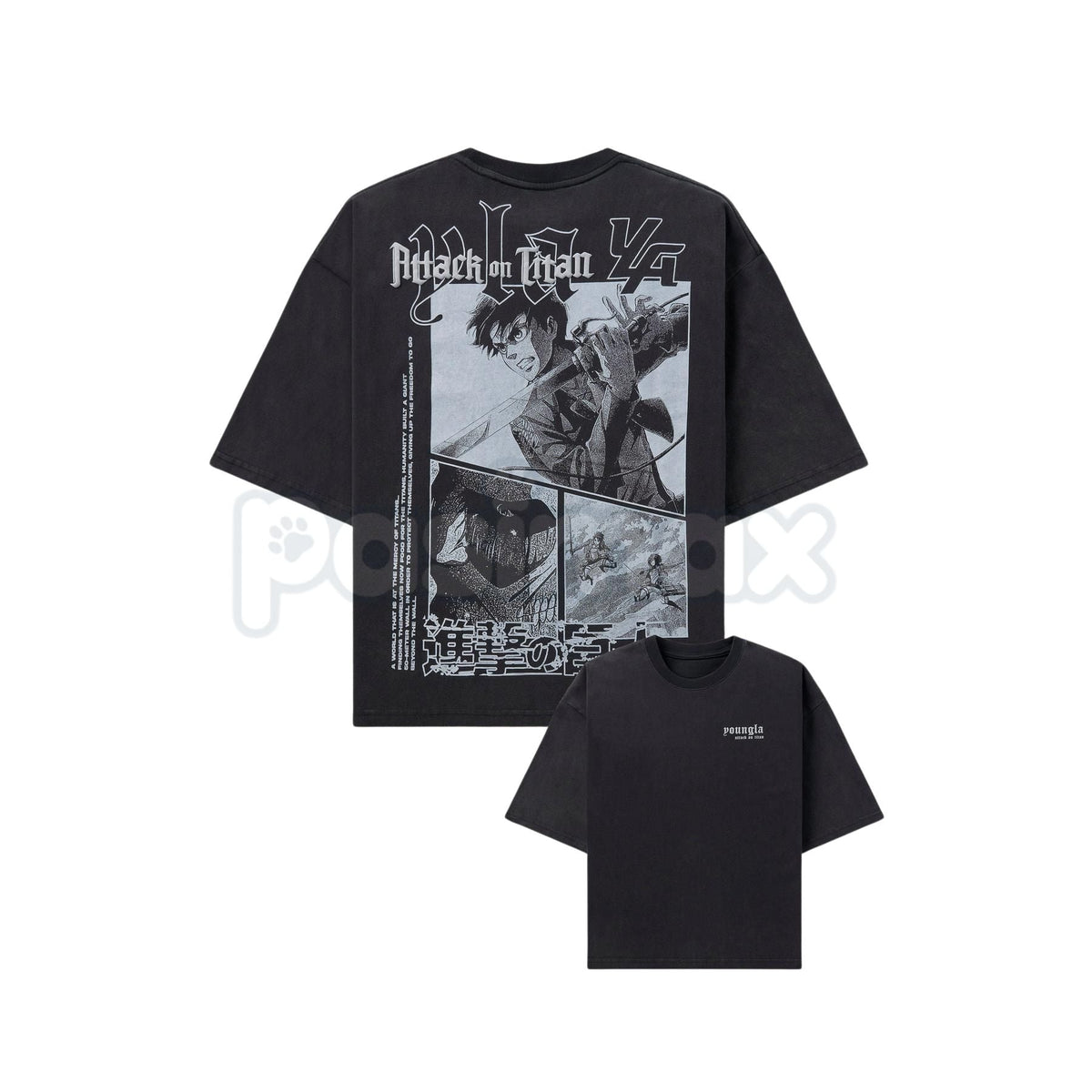 Attack on Titan Anime T-Shirt (Shiganshina) - Titans Horror Graphic Tee, Themed AOT Fan Apparel, Freedom Seeker Gift