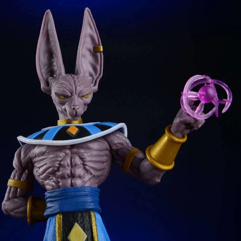 Beerus Anime Figure, Dragon Ball Super God of Destruction Action Figurines Statue 30 CM