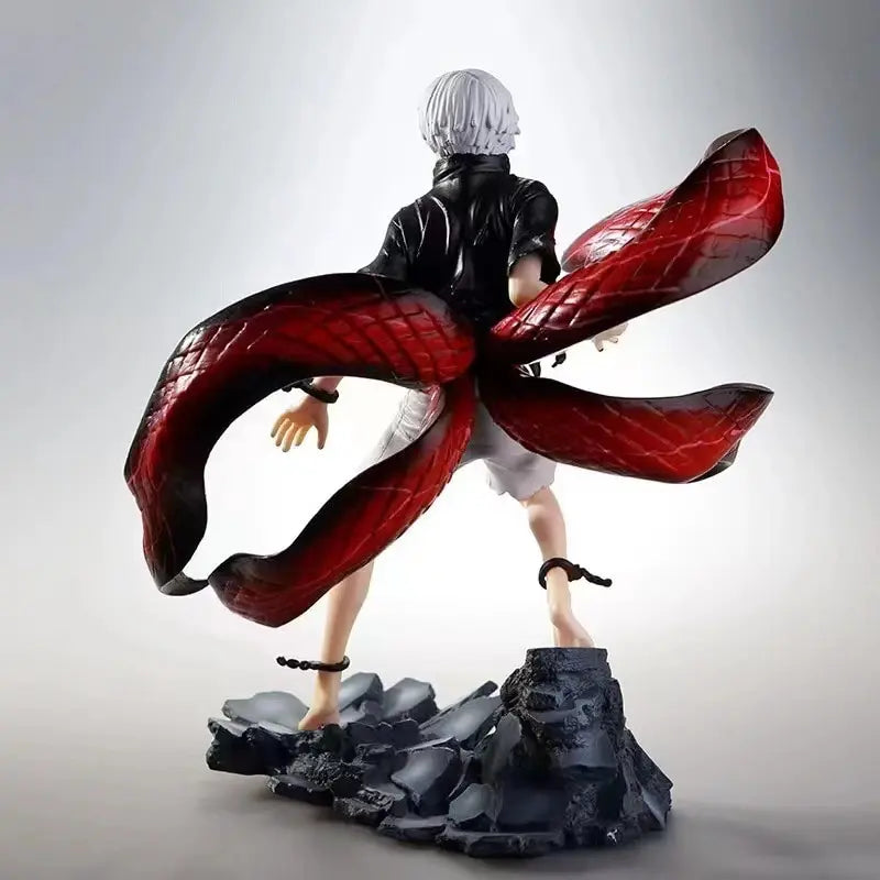 Kaneki Ken Anime Figure, One-Eyed Eyepatch Black Reaper Tokyo Ghoul Figurines
