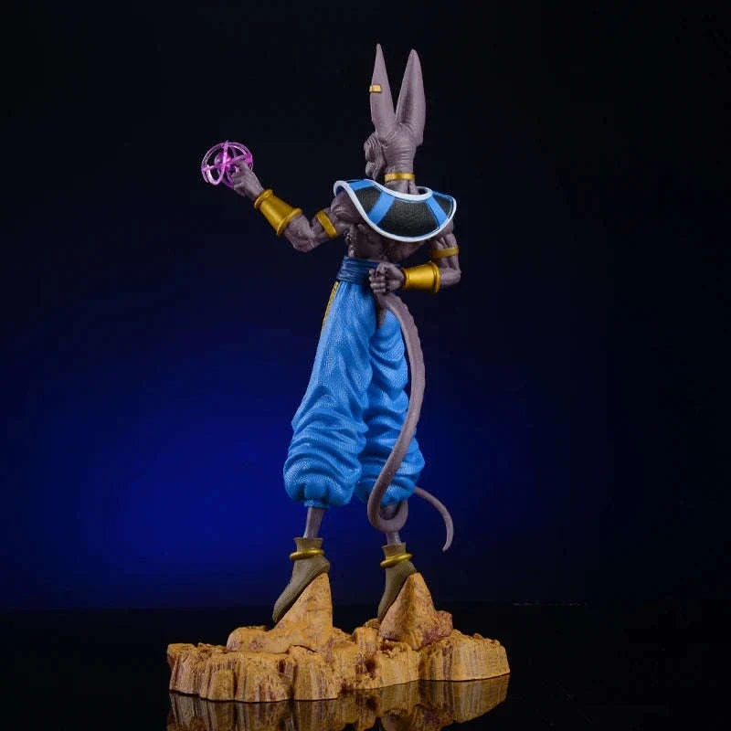 Beerus Anime Figure, Dragon Ball Super God of Destruction Action Figurines Statue 30 CM