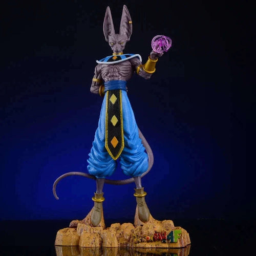 Beerus Anime Figure, Dragon Ball Super God of Destruction Action Figurines Statue 30 CM