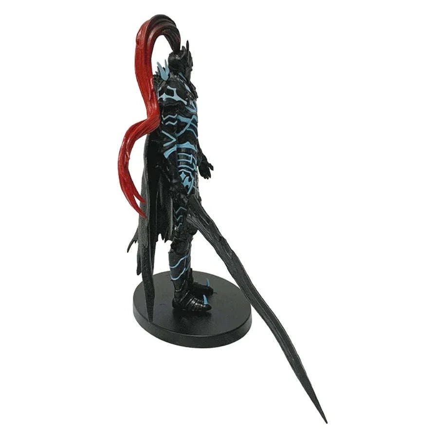 Blood-Red Commande Igris Anime Figurine, Solo Leveling Manwha Figure Sung Jinwoo Action Figure 21 CM