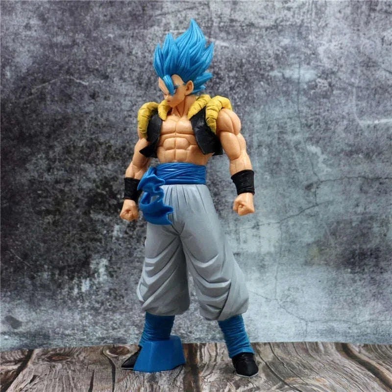 Super Saiyan Blue Gogeta Figure, Goku & Vegeta Fusion Dance DBZ Dragon ball Figurines