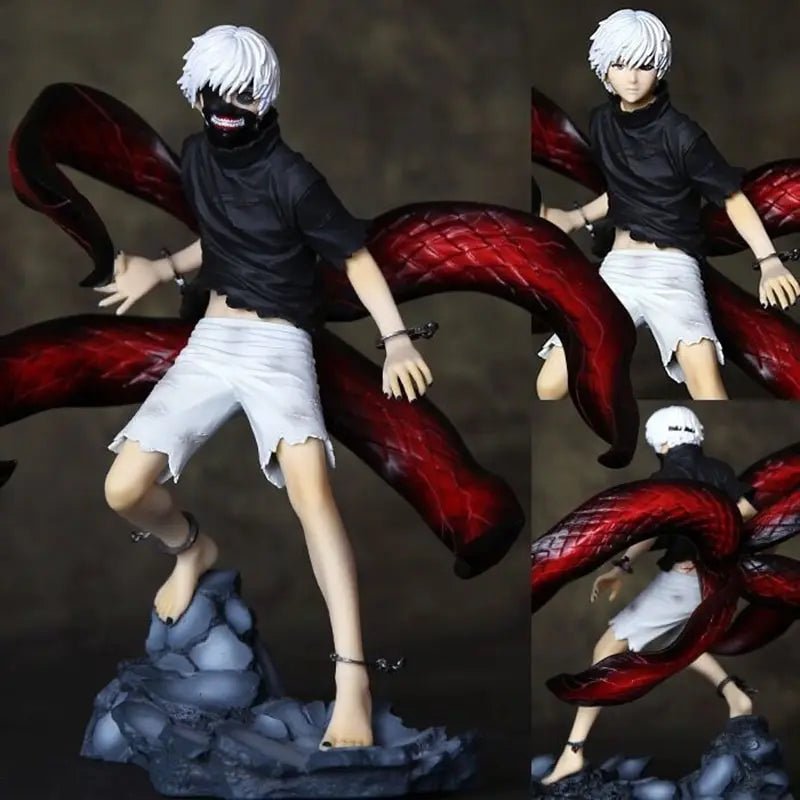 Kaneki Ken Anime Figure, One-Eyed Eyepatch Black Reaper Tokyo Ghoul Figurines